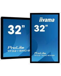 iiyama ProLite TF3215MC-B2AG computer monitor 80 cm (31.5") 1920 x 1080 Pixels Full HD LED Touchscreen Kiosk Zwart