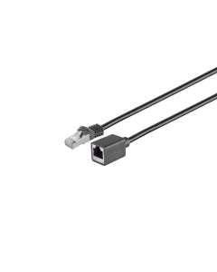 Microconnect MC-SFTP-CAT705EXT-S netwerkkabel Zwart 5 m Cat7 S/FTP (S-STP) Rond