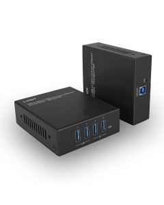 Lindy 43410 KVM-extender Zender en ontvanger