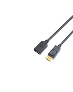 Microconnect DP-MFG-050 DisplayPort kabel 0,5 m Zwart