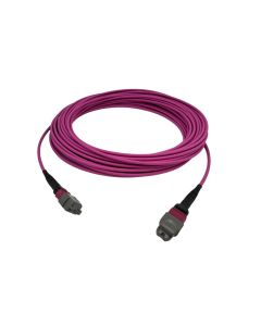 Lanview LVO230410-MTP-2XS InfiniBand en Glasvezelkabel 10 m Violet