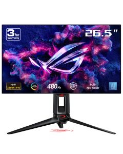 ASUS ROG Swift OLED PG27AQDP computer monitor 67,3 cm (26.5") 2560 x 1440 Pixels Quad HD Zwart
