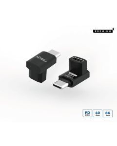Microconnect MC-USB4AF USB-kabel USB4 Gen 3x2 0 m USB C Aluminium