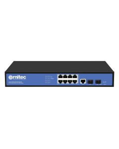 Ernitec ELECTRA-M08-1GB-150W netwerk-switch Managed L2/L2+ Gigabit Ethernet (10/100/1000) Power over Ethernet (PoE)