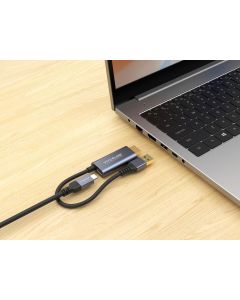 Vivolink PROADHDMI video kabel adapter 0,15 m HDMI Type A (Standaard) Zwart