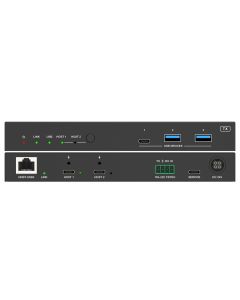 Vivolink VLUSBCEXT2X2 USB grafische adapter Zwart