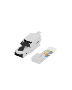 Lanview LVN125445-CAT6A-UTP kabel-connector RJ45 Zink