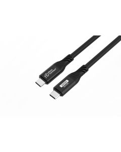 Microconnect USB4CC05-240W-80GBPS USB-kabel USB4 Gen 3x2 0,5 m USB C Zwart