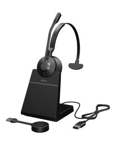 Jabra Engage 55 SE Headset Draadloos Hoofdband Kantoor/callcenter Zwart