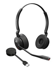 Jabra Engage 55 SE Headset Draadloos Hoofdband Kantoor/callcenter USB Type-C Zwart
