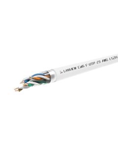 Lanview LVN122113 netwerkkabel Wit 305 m Cat6 F/UTP (FTP) Rond