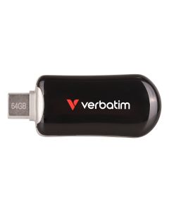 Verbatim 30224 USB flash drive 64 GB USB Type-C 3.2 Gen 1 (3.1 Gen 1) Zwart