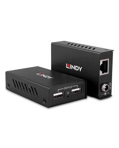 Lindy 43408 audio/video extender AV-zender & ontvanger Zwart