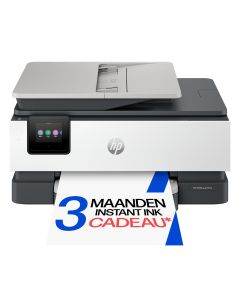 HP OfficeJet Pro 8125e Draadloos All-in-One Kleur Printer, Instant Ink; Dubbelzijdig printen