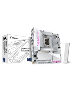GIGABYTE B860M AORUS ELITE WF6E ICE Intel B860 LGA 1851 (Socket V1) micro ATX