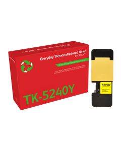 EverydayTM Geel Remanufactured Toner van Xerox compatible met Kyocera (TK-5240Y), Standaard capaciteit