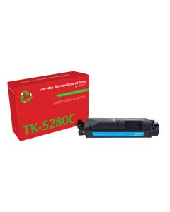 EverydayTM Cyaan Remanufactured Toner van Xerox compatible met Kyocera (TK-5280C), Standaard capaciteit