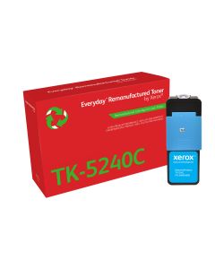 EverydayTM Cyaan Remanufactured Toner van Xerox compatible met Kyocera (TK-5240C), Standaard capaciteit
