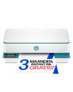 HP ENVY 6122e Wireless All-in-One Kleur Printer, Instant Ink; Foto's printen