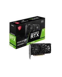 MSI VENTUS GeForce RTX 3050 2X E 6G OC NVIDIA 6 GB GDDR6