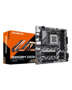 GIGABYTE B850M DS3H moederbord AMD B850 Socket AM5 micro ATX