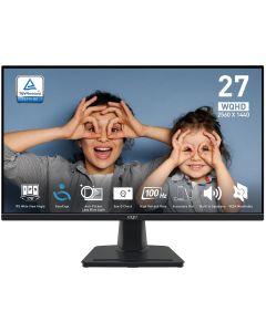 MSI Pro MP275Q computer monitor 68,6 cm (27") 2560 x 1440 Pixels Wide Quad HD LED Zwart