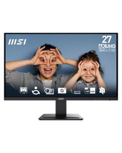 MSI Pro MP273U computer monitor 68,6 cm (27") 3840 x 2160 Pixels 4K Ultra HD Zwart