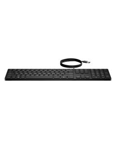 HP 9SR37UT#AC0 toetsenbord Kantoor USB Zwart