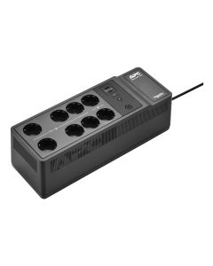 APC Back-UPS BE1050G2-GR - Noodstroomvoeding 8x stopcontact, 1050VA, 2 USB opladers, 1 USB datapoort