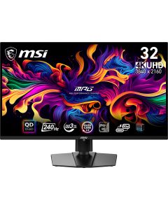 MSI MPG 321URX QD-OLED computer monitor 80 cm (31.5") 3840 x 2160 Pixels 4K Ultra HD Zwart