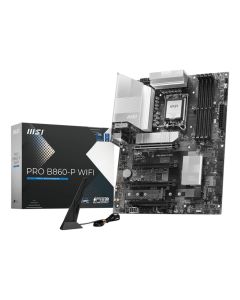 MSI PRO B860-P WIFI moederbord Intel B860 LGA 1851 (Socket V1) ATX