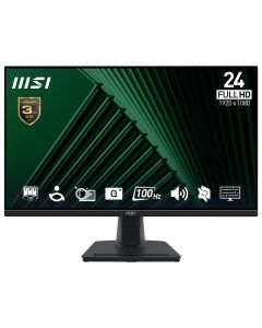 MSI Pro MP245G computer monitor 60,5 cm (23.8") 1920 x 1080 Pixels Full HD LCD Zwart