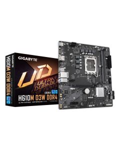 GIGABYTE H610M D3W DDR4 moederbord Intel H610 LGA 1700 micro ATX