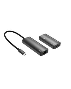 Microconnect MC-USBCHDMIEXT-30M audio/video extender Zilver