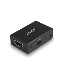 Lindy 38391 audio/video extender AV-repeater Zwart