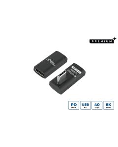 Microconnect USB4-CCFAS-240W USB-kabel USB4 Gen 3x2 0 m USB C Zwart