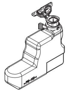 KYOCERA 302LV93020 Printer/Scanner reserveonderdeel en accessoire Afvaltonercontainer 1 stuk(s)
