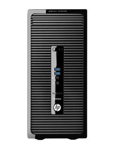 HP ProDesk 400 G2 Intel® Core™ i3 i3-4150 4 GB DDR3-SDRAM 500 GB HDD Windows 7 Professional Micro Tower PC Zwart