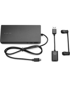 HP Elite USB-C Docking Station Bedraad USB 3.2 Gen 1 (3.1 Gen 1) Type-C Zwart