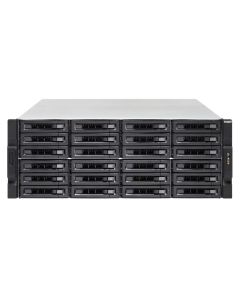 QNAP TS-EC2480U-RP data-opslag-server NAS Rack (4U) Intel® Xeon® E3 v3 familie E3-1200V3 4 GB DDR3 0 TB QNAP Turbo System Grijs