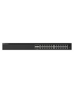 DELL N1124P-ON netwerk-switch Managed L2 Gigabit Ethernet (10/100/1000) Power over Ethernet (PoE) 1U Zwart
