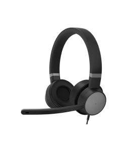 Lenovo Go Wired ANC Headset Bedraad Hoofdband Car/Home office USB Type-C Zwart
