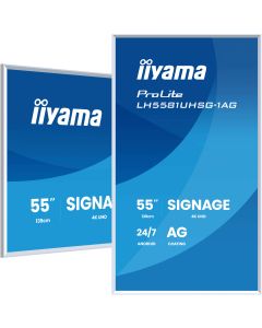 iiyama LH5581UHSG-1AG beeldkrant Digitale signage flatscreen 138,7 cm (54.6") Wifi 500 cd/m² 4K Ultra HD Wit Type processor Android 24/7