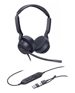 Yealink Dual Teams-headset met USB-C/A-aansluiting