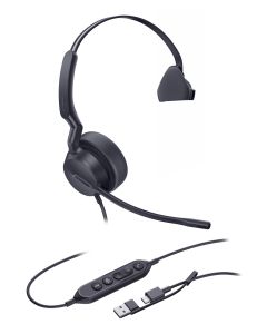Yealink Mono Teams-headset met USB-C/A-aansluiting