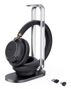 Yealink BH76 Plus met Oplaadstandaard UC Zwart USB-C/A Headset