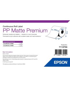 Epson 7113704 printeretiket Wit Zelfklevend printerlabel