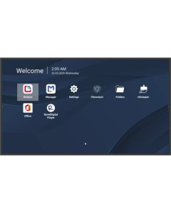 Viewsonic CDE4331-1C beeldkrant Digitale signage flatscreen 109,2 cm (43") LCD Wifi 500 cd/m² 4K Ultra HD Zwart Type processor Android 14 24/7