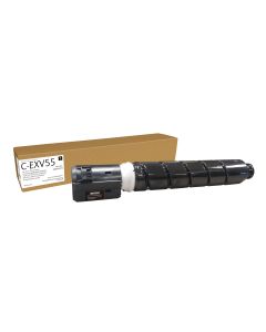 EverydayTM Zwart Remanufactured Toner van Xerox compatible met Canon C-EXV55 (2182C002AA), Standaard capaciteit
