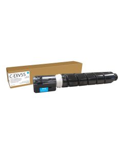 EverydayTM Cyaan Remanufactured Toner van Xerox compatible met Canon C-EXV55 (2183C002AA), Standaard capaciteit